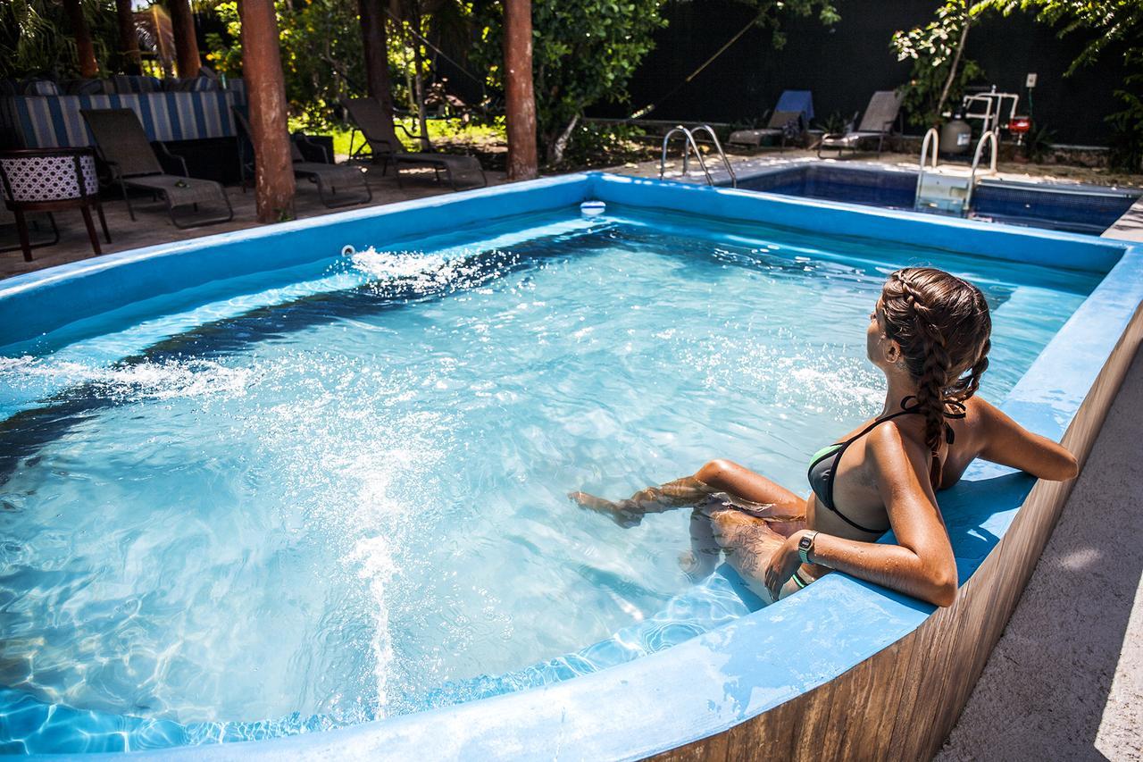 The All Inclusive Hostel - Food, Drinks And Transportation To The Beach And Cenotes Τουλούμ Εξωτερικό φωτογραφία